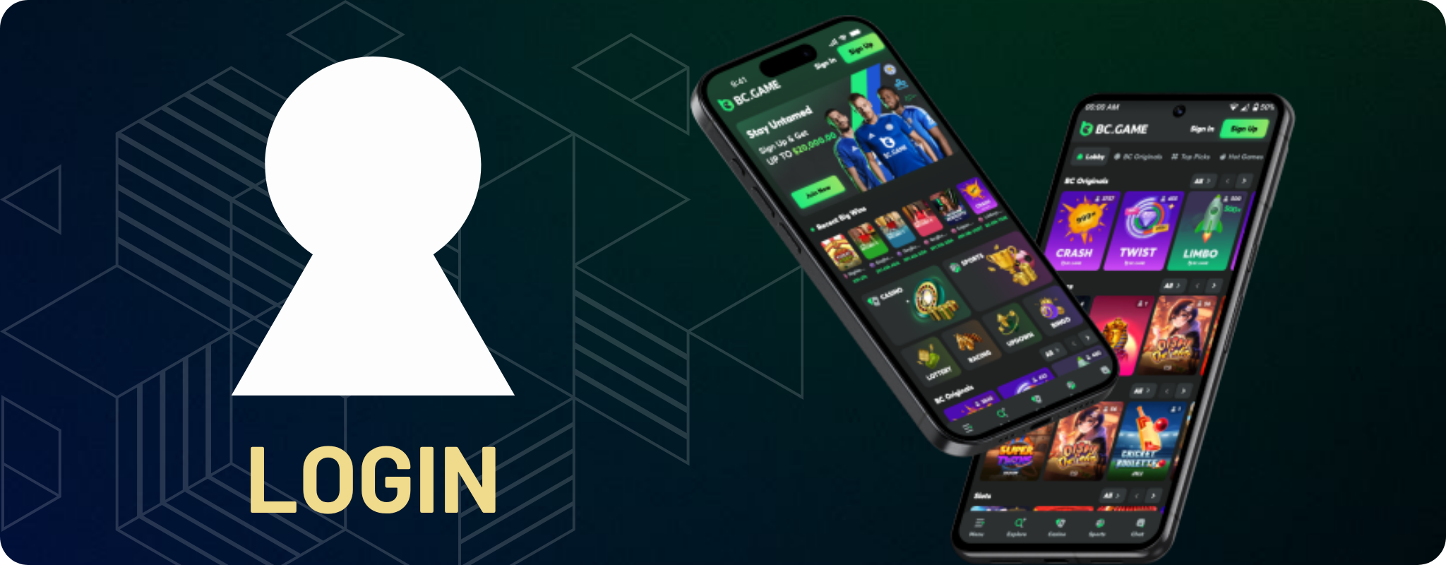 Log In or Create a New Account